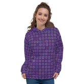 Sofie Square Purple Unisex Hoodie, Hoodie, $ 62.00, A Moment Of Now™